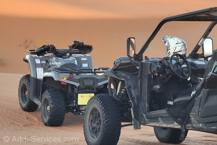 Excursion en quad dans le désert de Merzouga